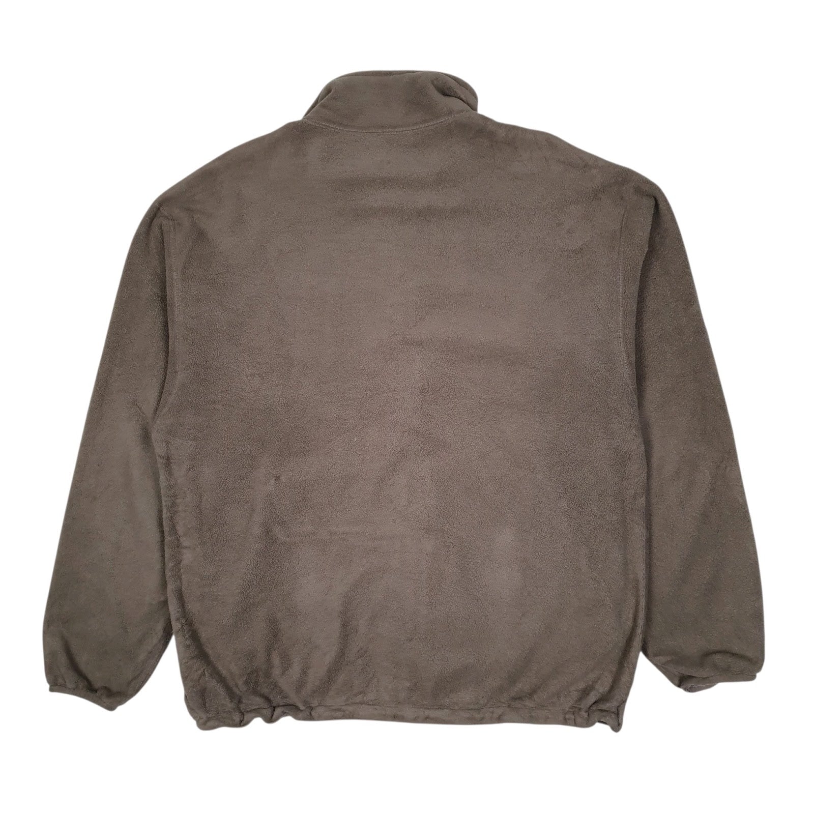 Mens Grey Patagonia Synchilla Vintage 90s Full Zip Jumper