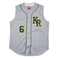 Mens Grey Wilson Jersey Short Sleeve T Shirt