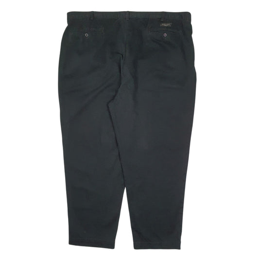 Mens Black Polo Ralph Lauren Andrew Pant Double Pleated  Trousers