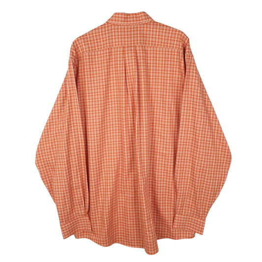 Mens Orange L.L.Bean   Shirt
