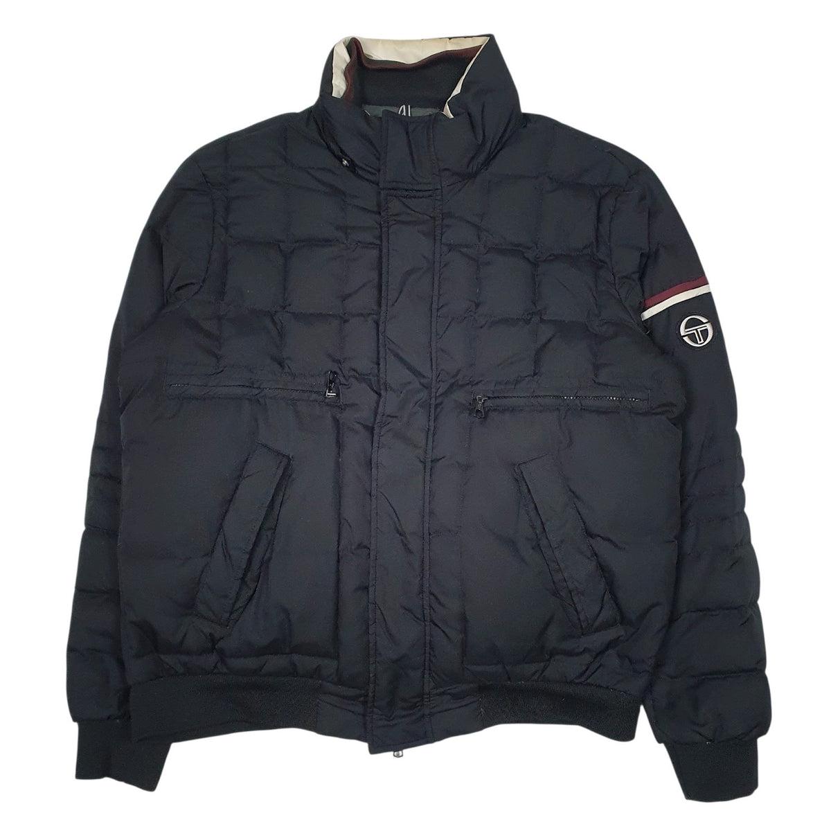 Mens Black Sergio Tacchini   Coat
