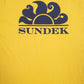 Mens Yellow Sundek Spellout  T Shirt