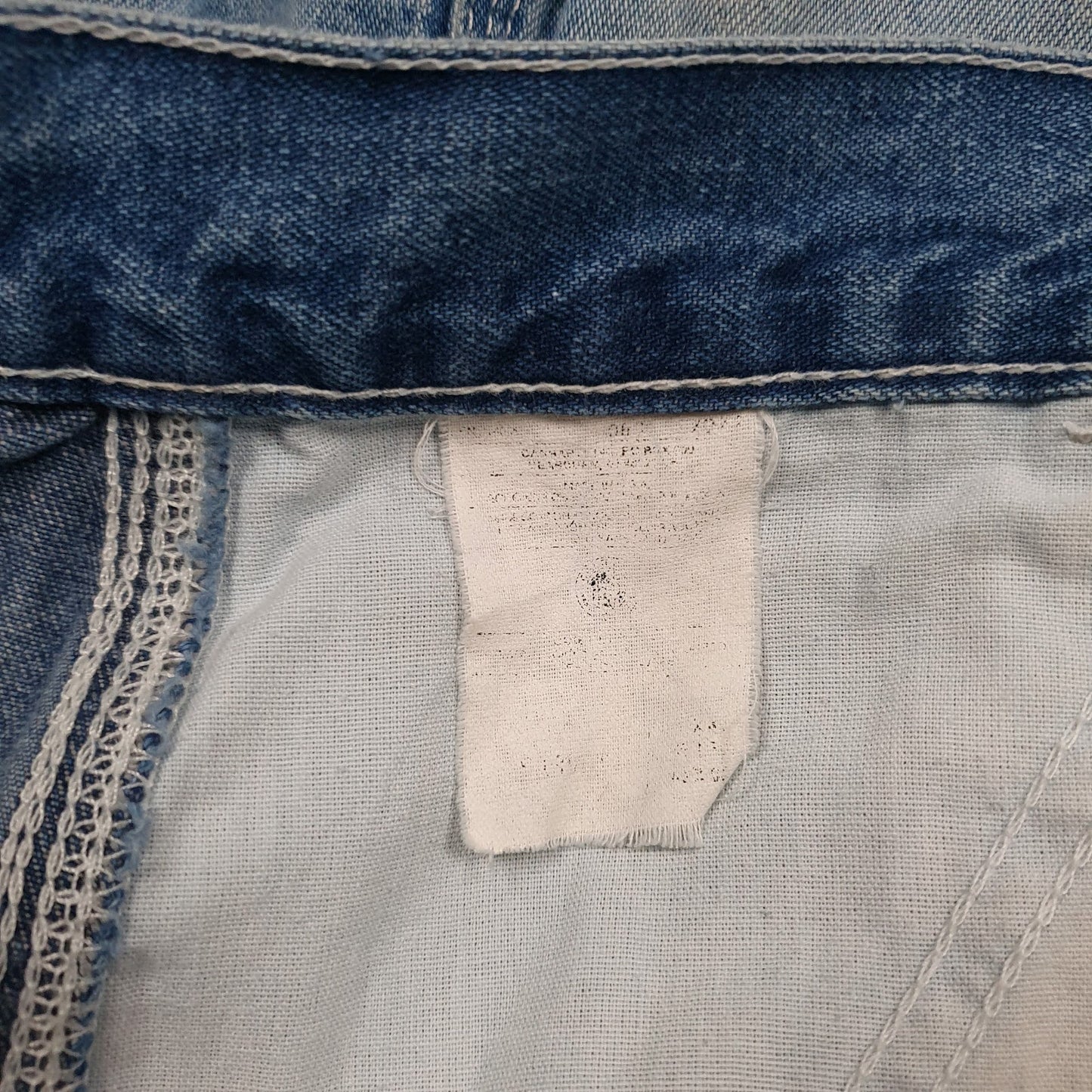 Mens Blue Carhartt Distressed  Jeans