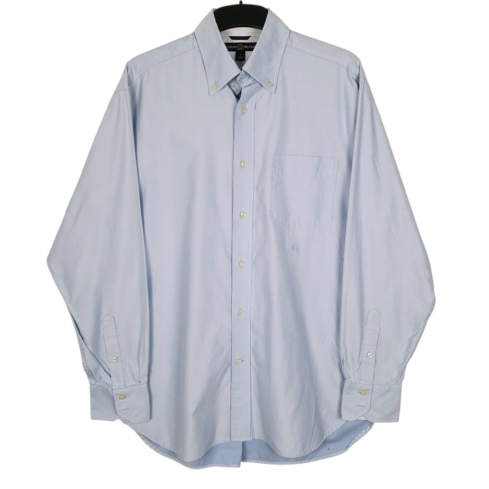 Mens Blue Tommy Hilfiger  Long Sleeve Shirt
