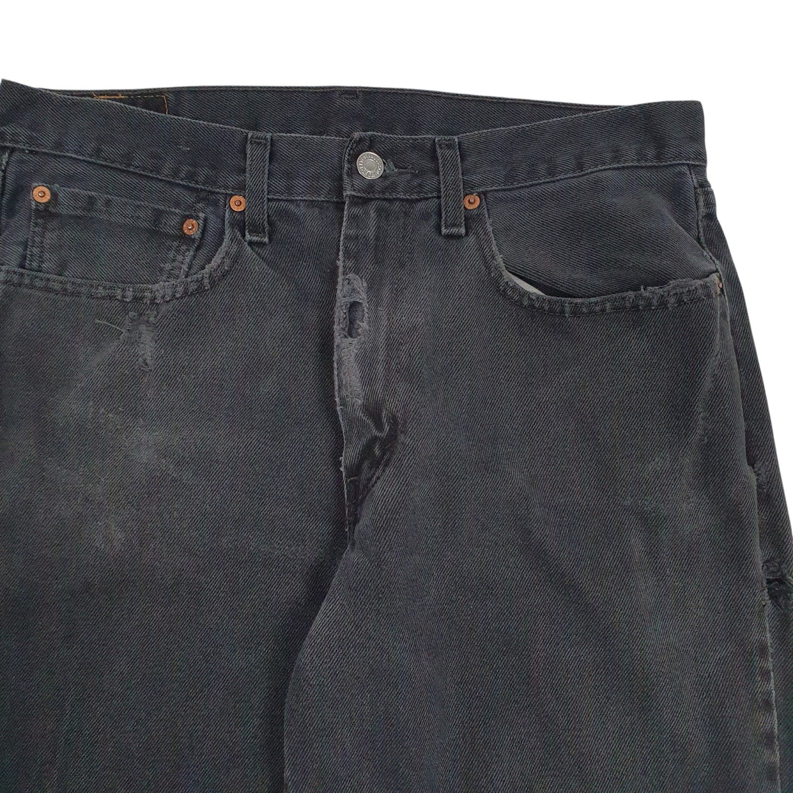 Mens Grey Levis   Jeans