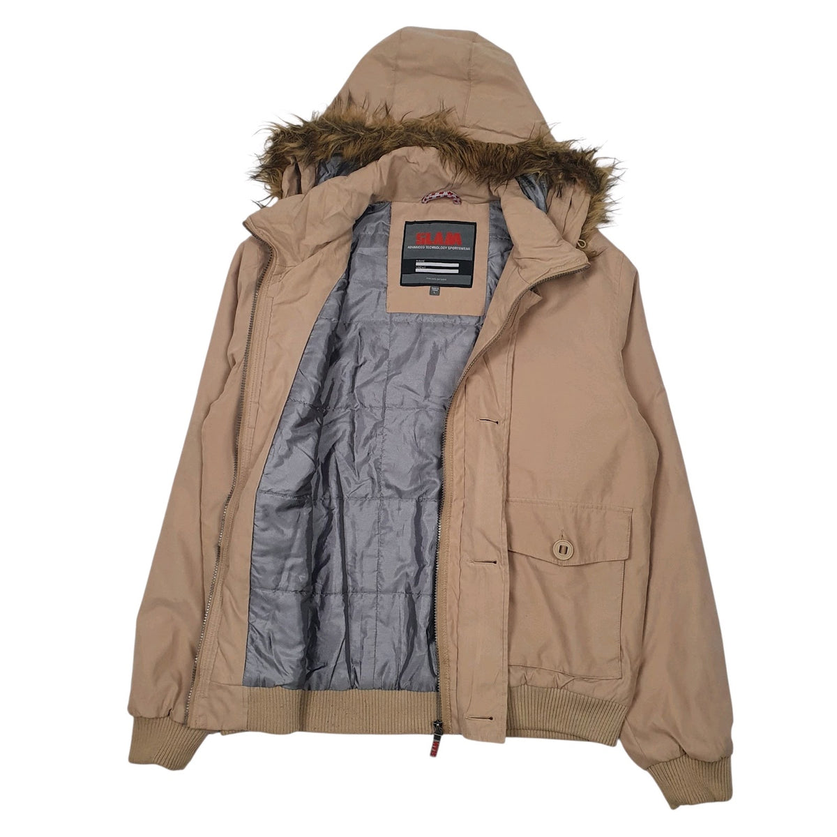 Mens Brown Slam   Coat
