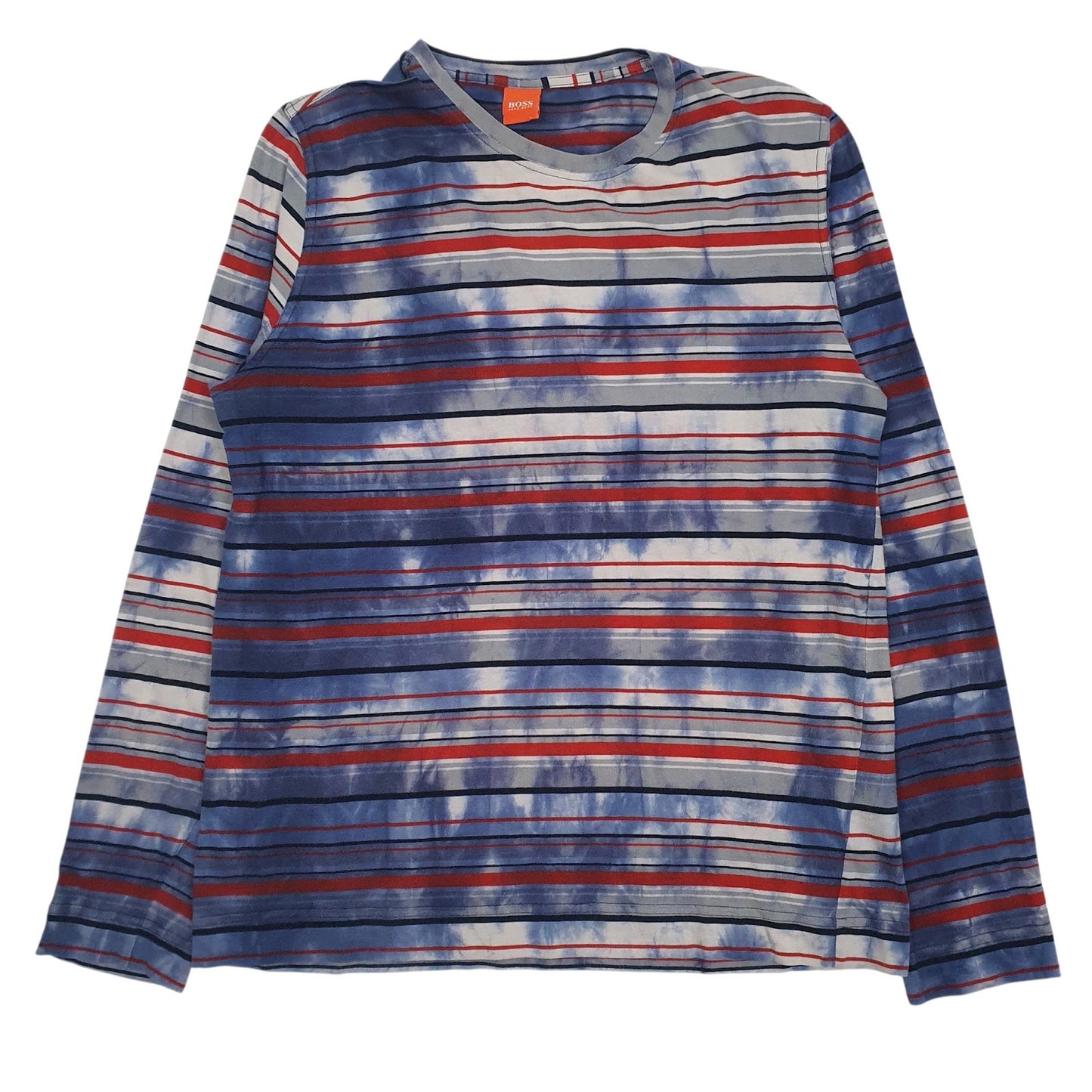 Mens Blue Hugo Boss  Long Sleeve T Shirt