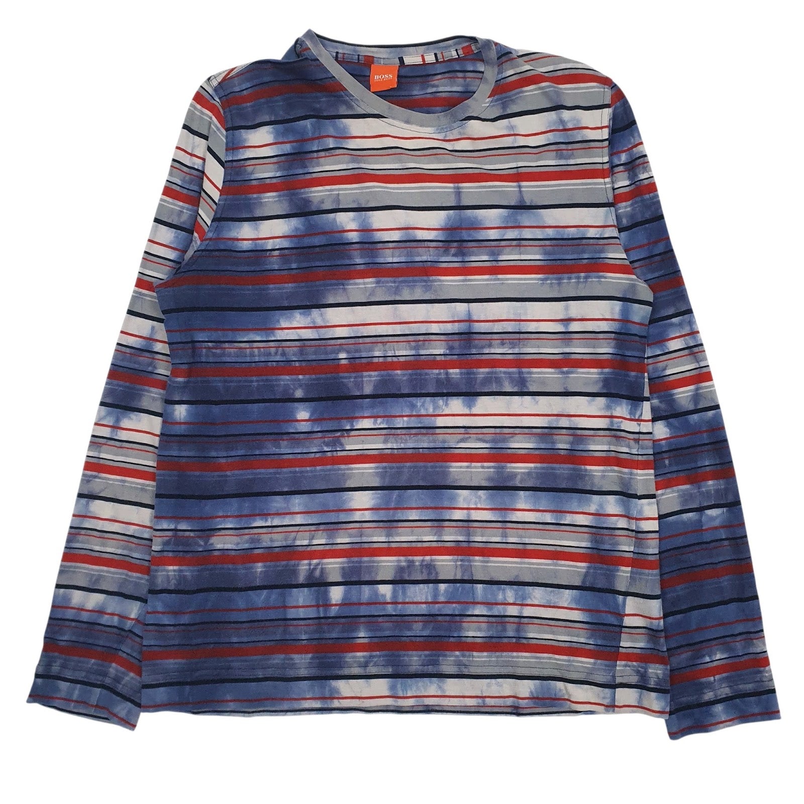 Mens Blue Hugo Boss  Long Sleeve T Shirt