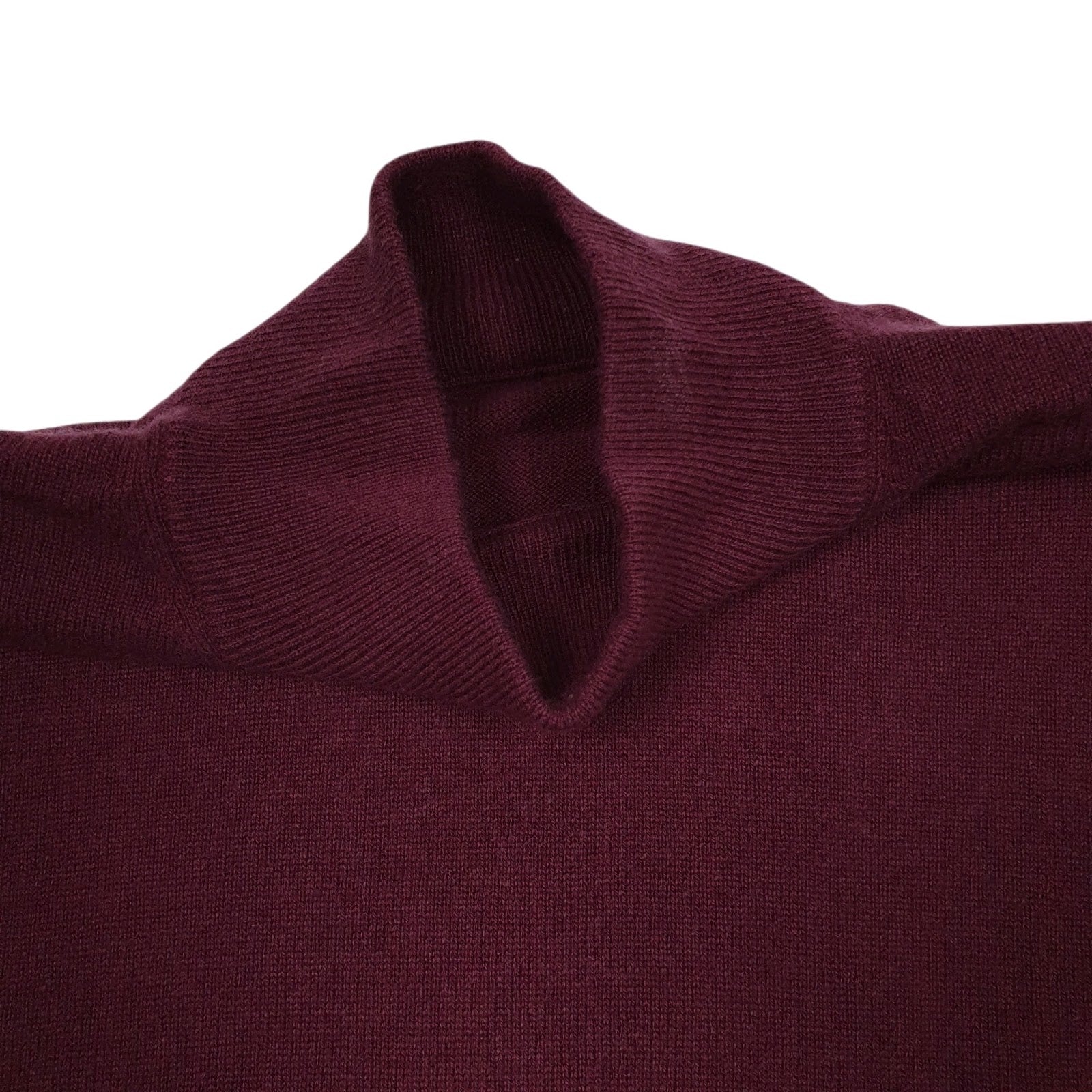 Womens Burgundy Walbusch  Turtle Neck Jumper