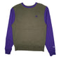 Mens Green Champion  Crewneck Jumper