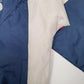 Mens Navy Starter Vintage 90s MLB Atlanta Braves Baseball Hoodie Coat