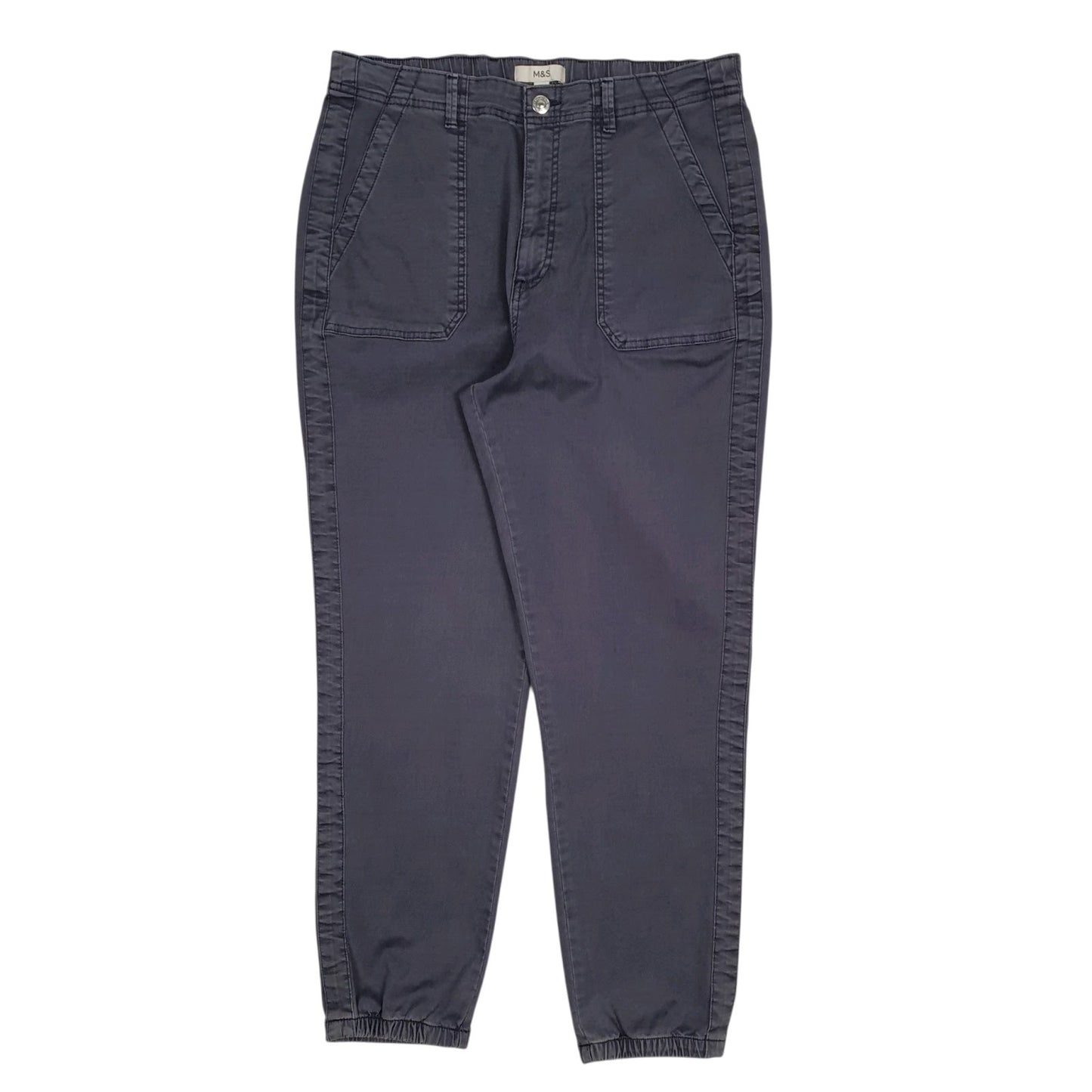 Womens Navy M&S  Chino Trousers