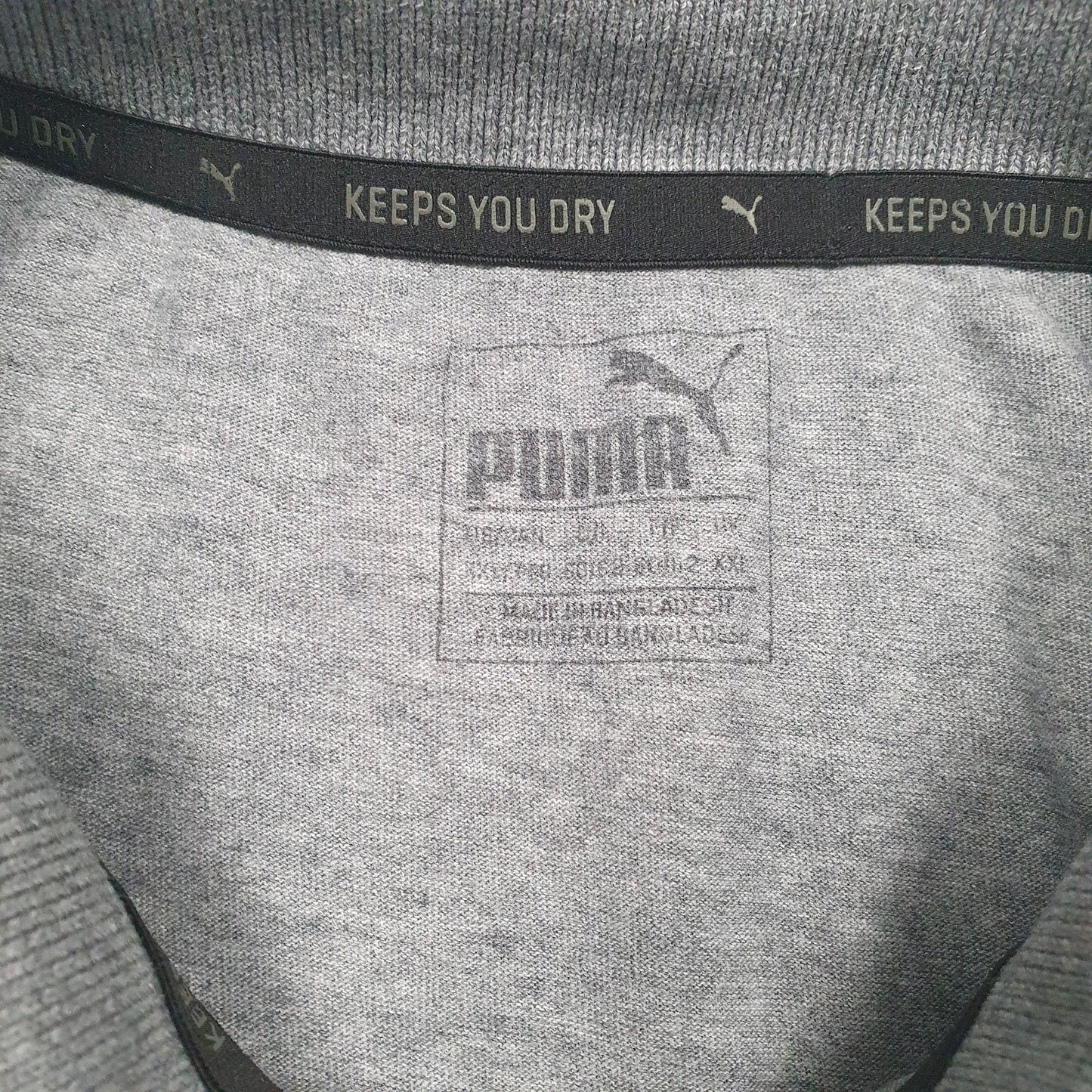 Mens Grey Puma   T Shirt