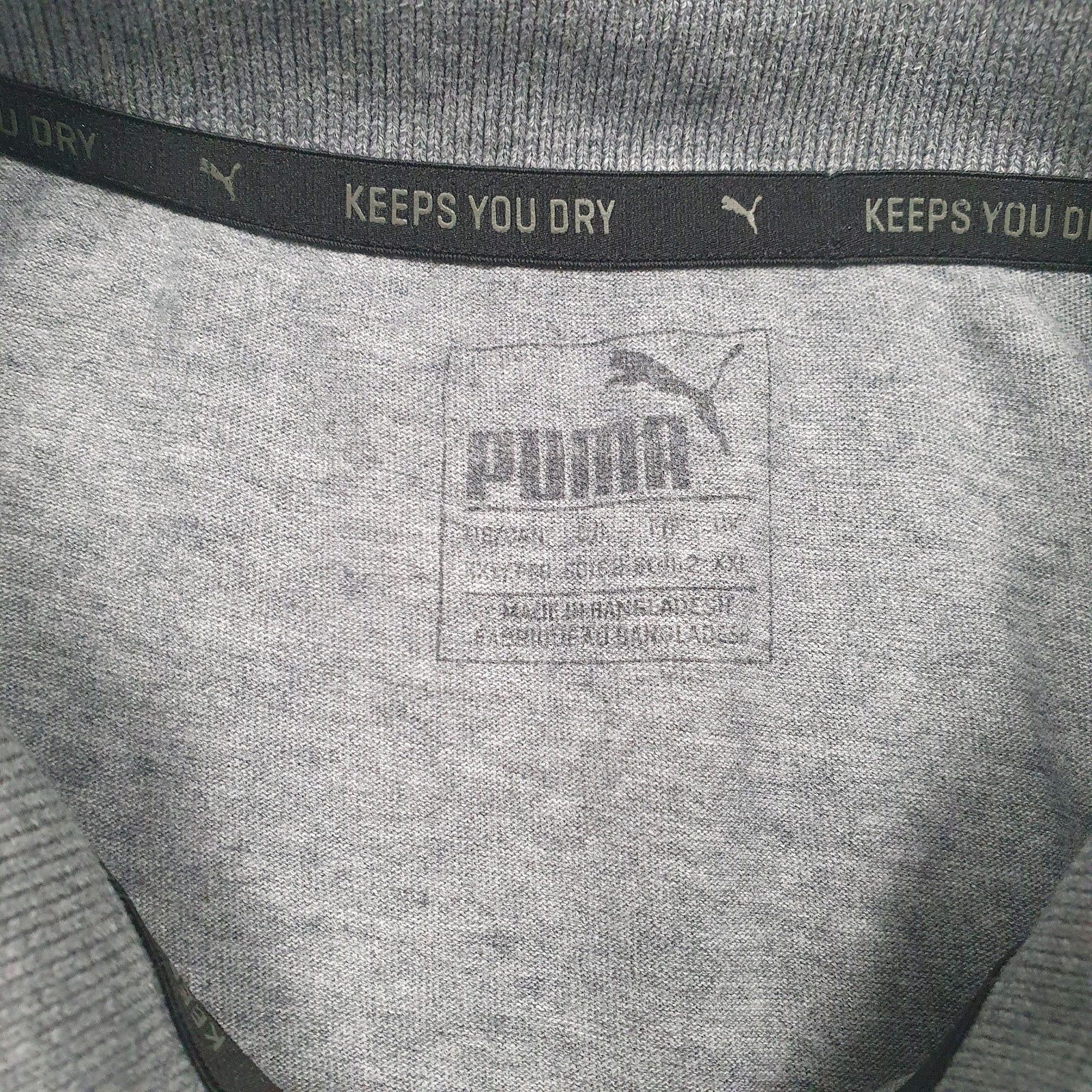 Mens Grey Puma   T Shirt