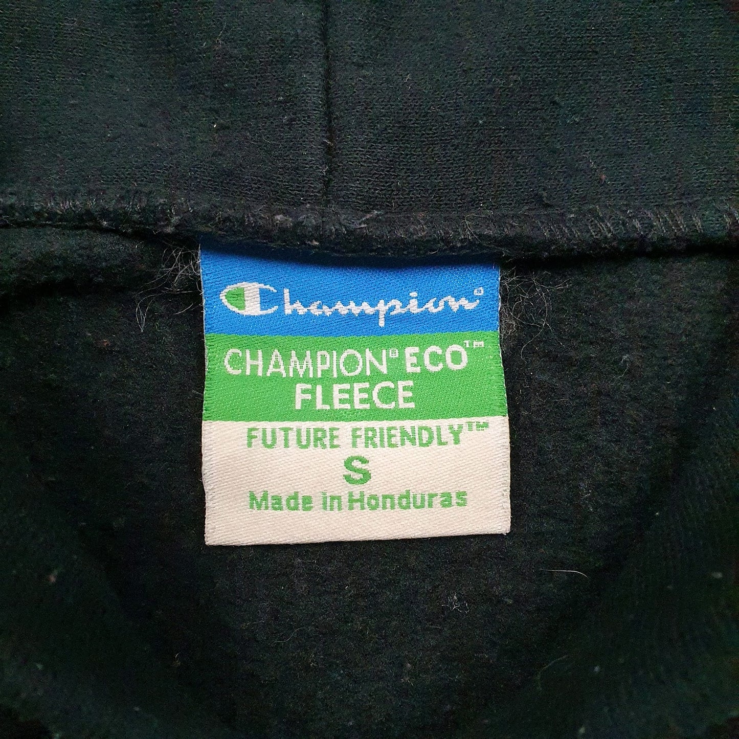 Mens Black Champion CWU Hoodie Jumper