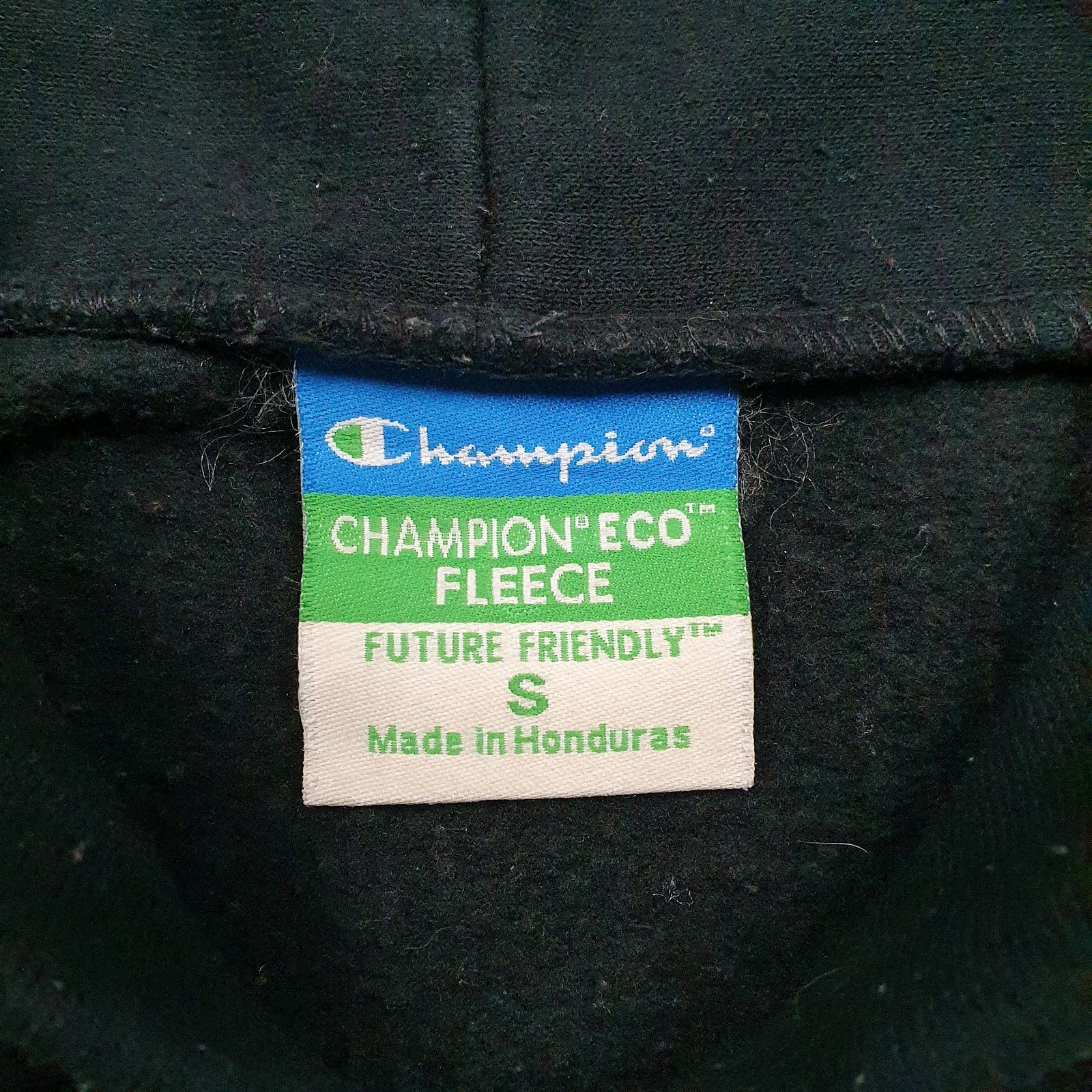 Mens Black Champion CWU Hoodie Jumper