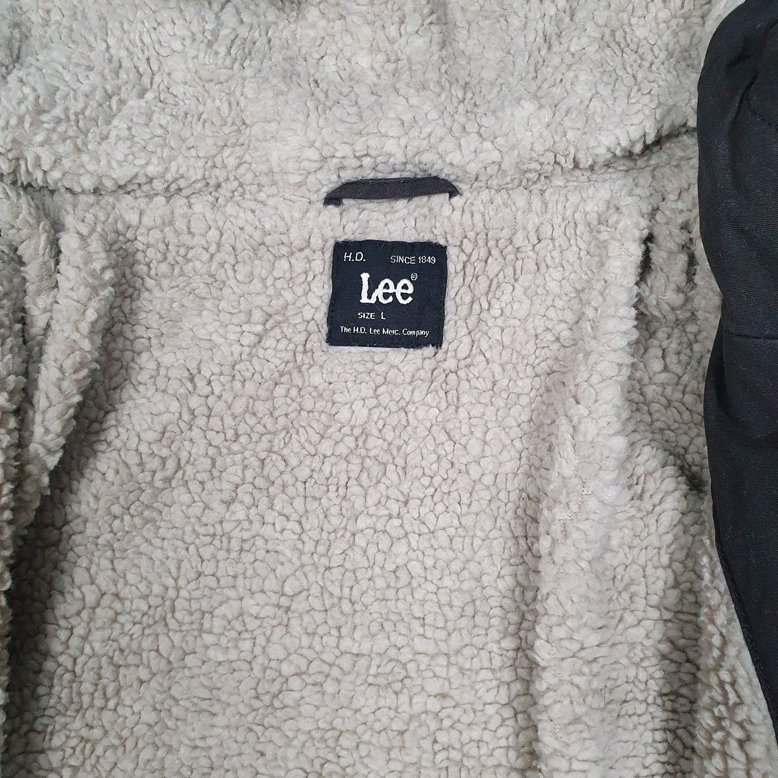 Womens Grey Lee Sherpa Lined Hoodie  Coat