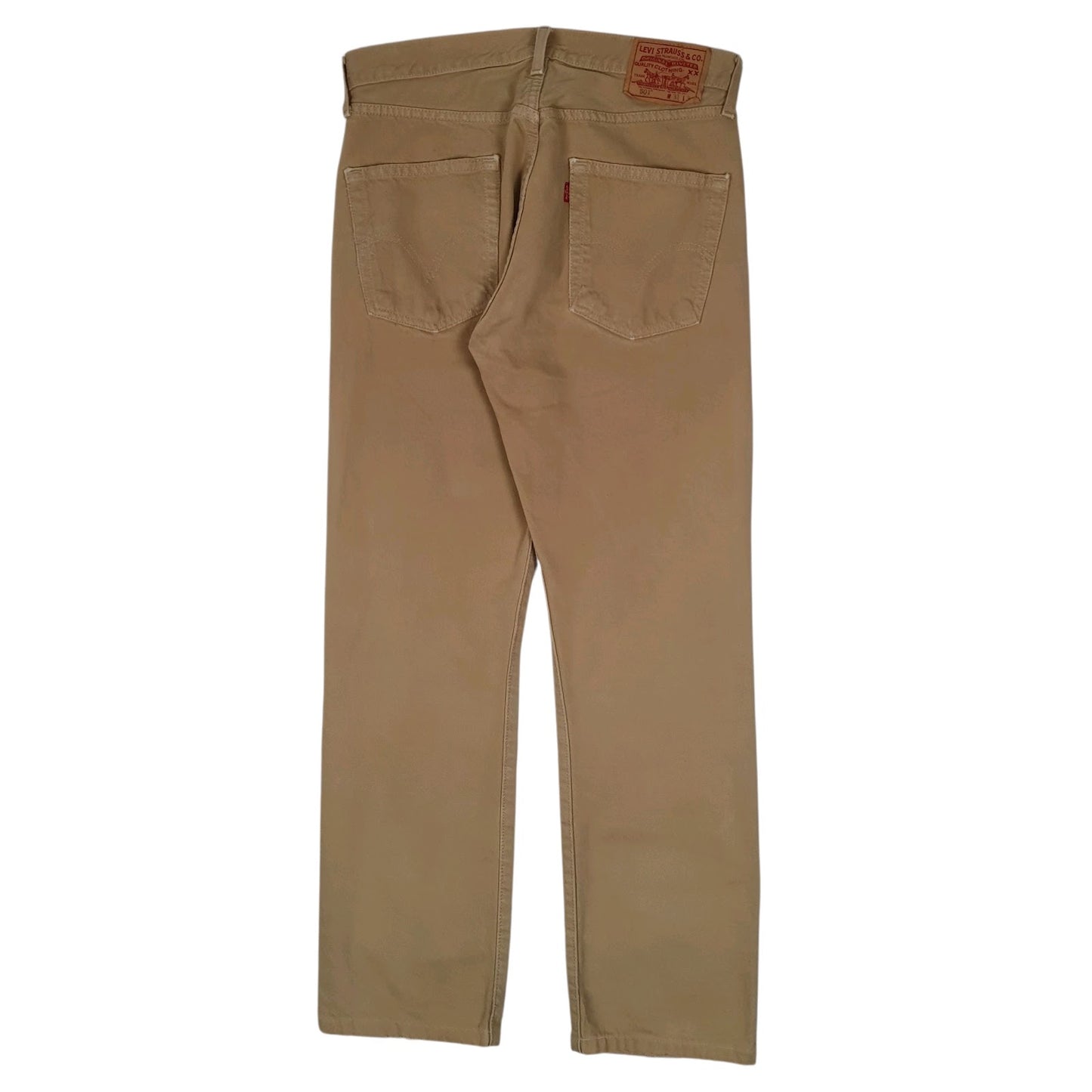 Mens Beige Levis Vintage 00s  Jeans