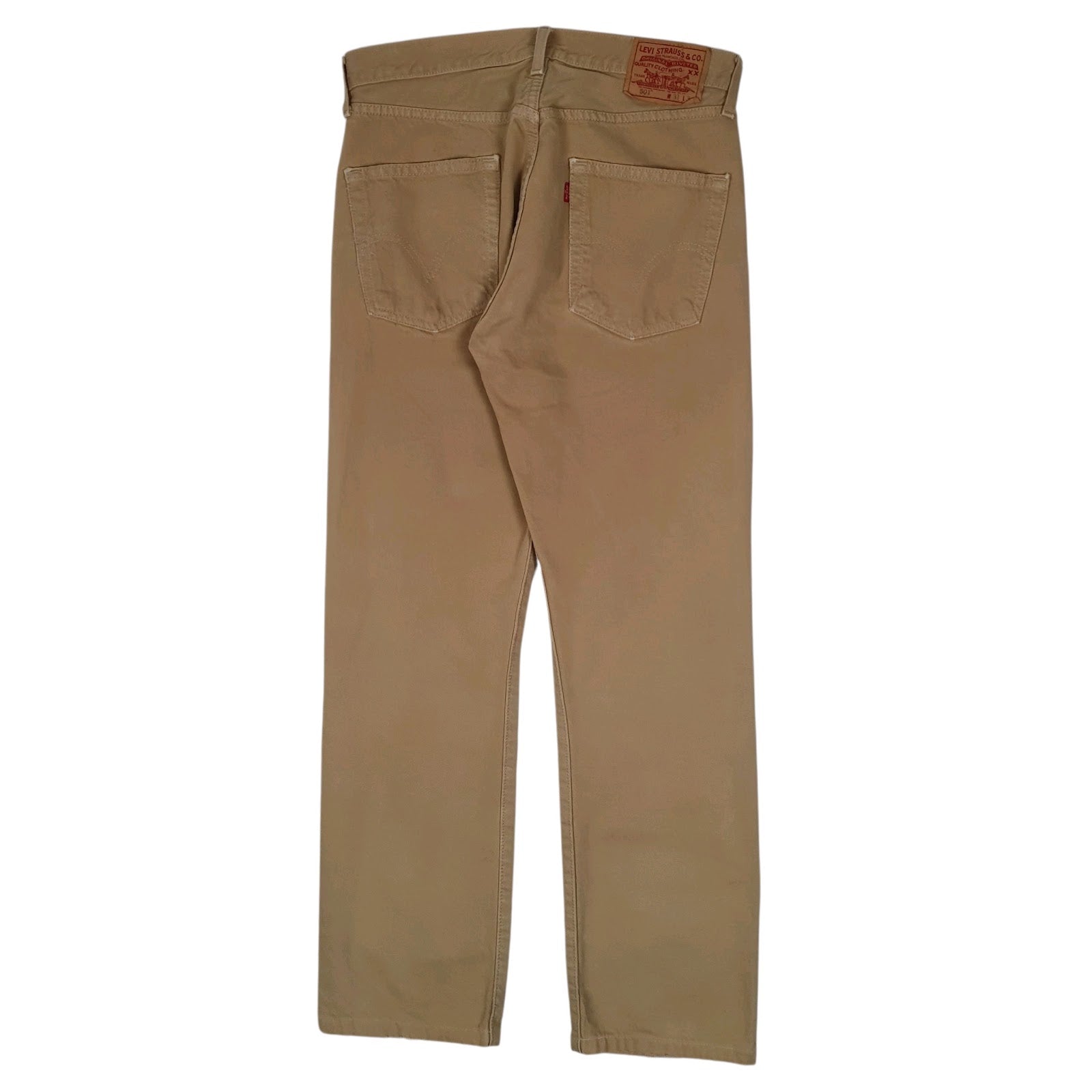Mens Beige Levis Vintage 00s  Jeans