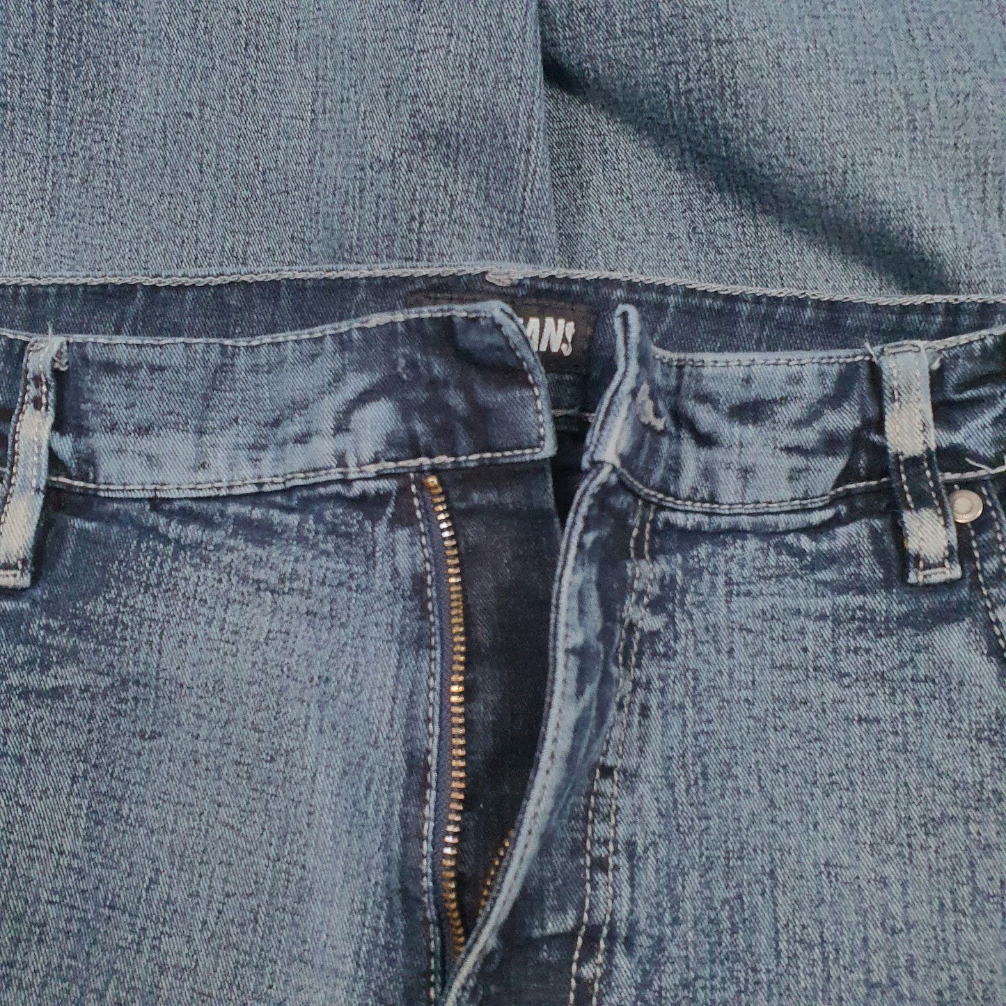 Mens Blue Suko Jeans  Hoodie Jeans