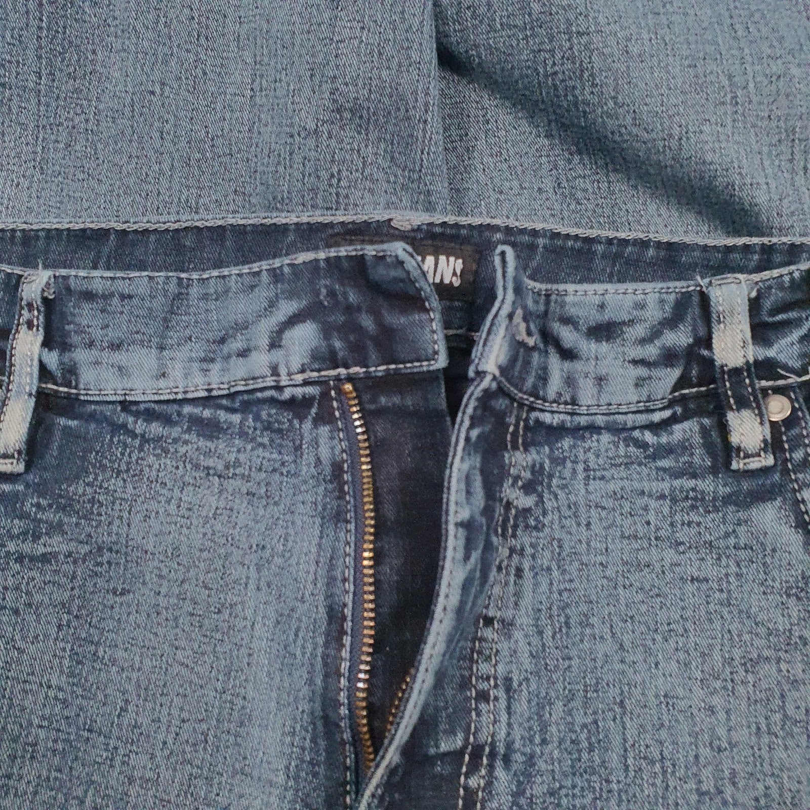 Mens Blue Suko Jeans  Hoodie Jeans