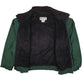 Mens Green Columbia Sportswear Company Windbreaker Fleece Lined Full Zip Coat