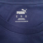 Mens Navy Puma Spellout  T Shirt