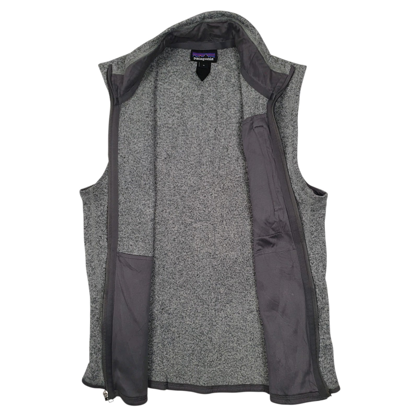 Mens Grey Patagonia Better Sweater Vest Gilet Jumper