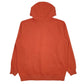 Mens Orange Carhartt Spellout Hoodie Jumper