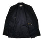 Mens Navy Pierre Cardin Double Breasted  Coat