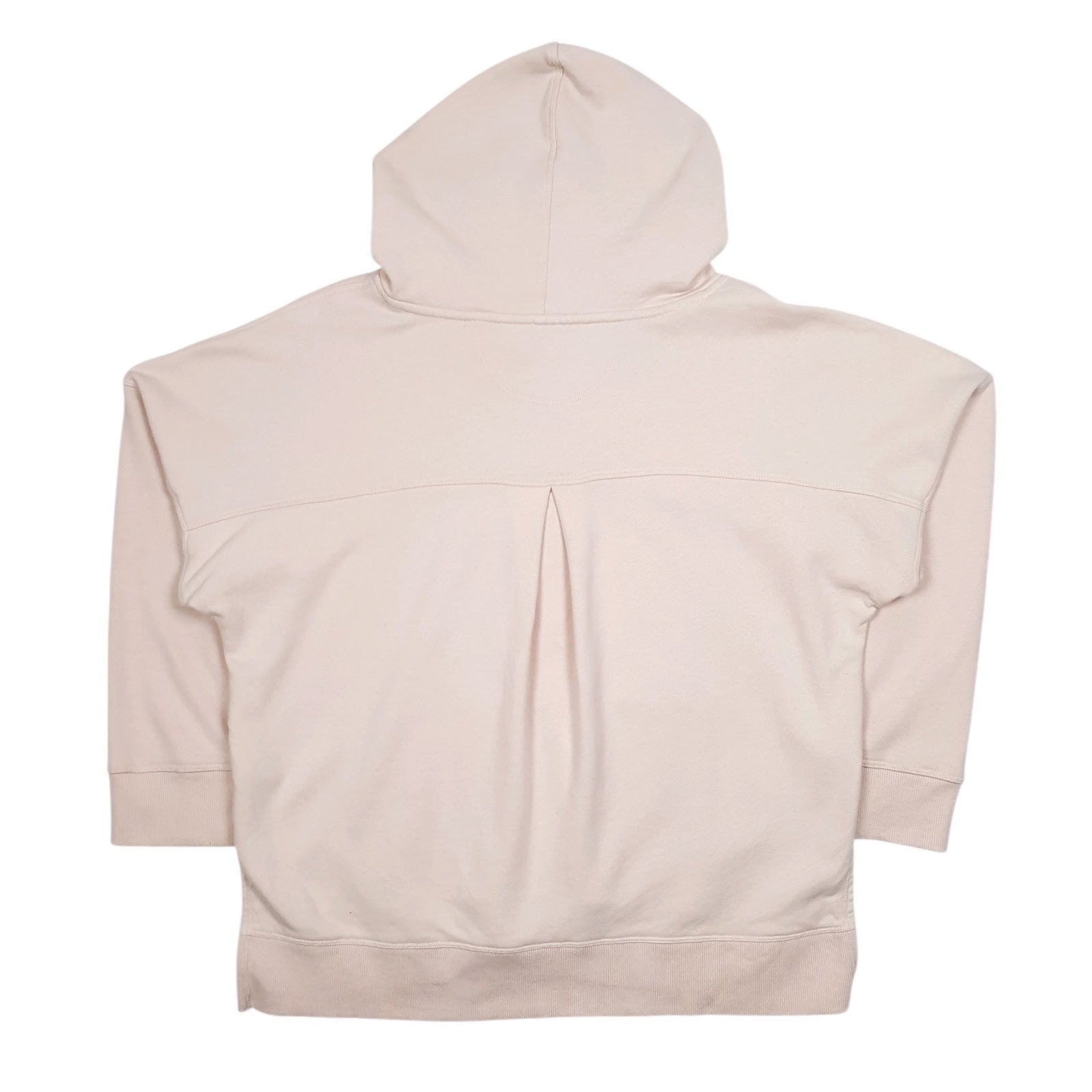 Womens Pink Calvin Klein Oversized Spellout Hoodie Jumper