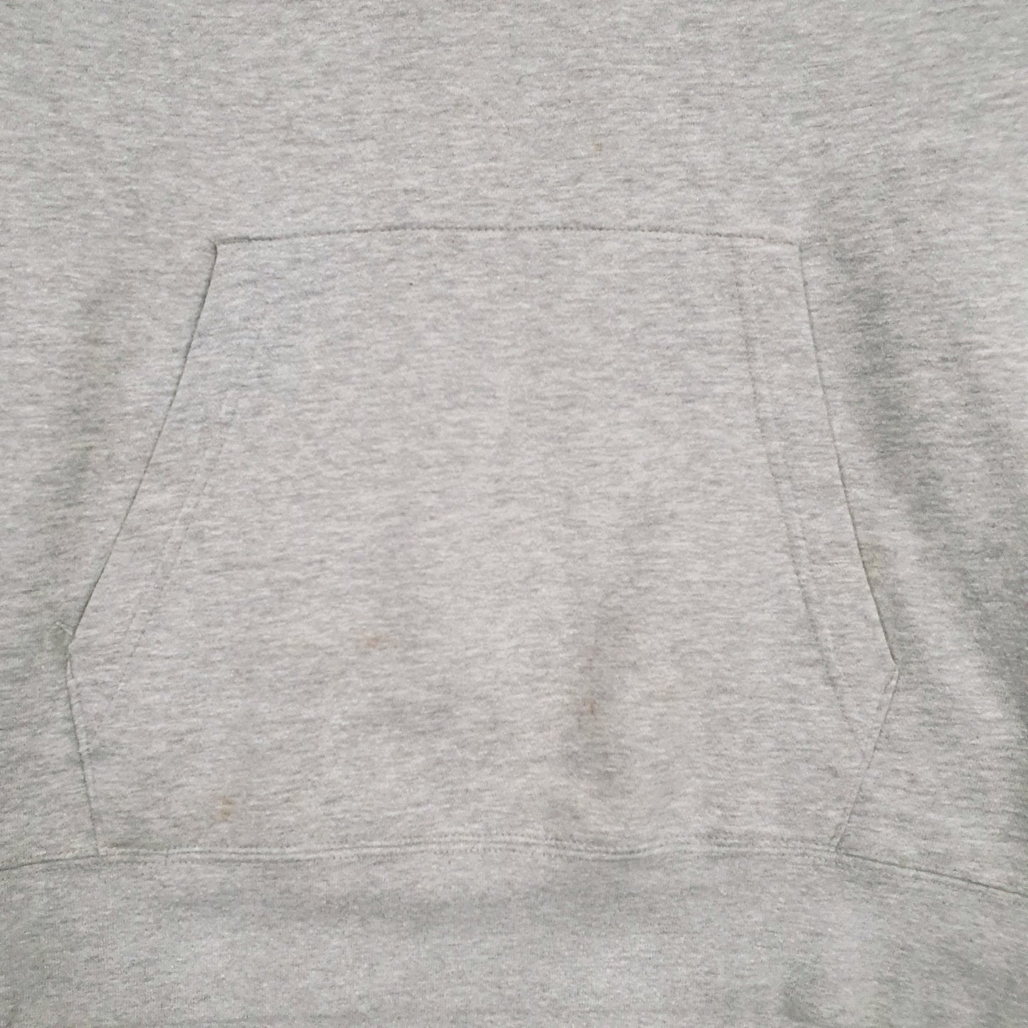 Mens Grey Champion Spellout Hoodie Jumper