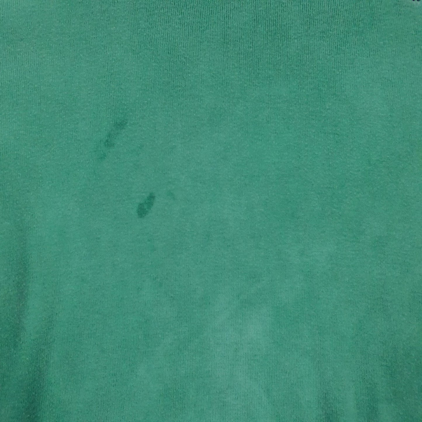 Mens Green Polo Ralph Lauren Pima V Neck Jumper
