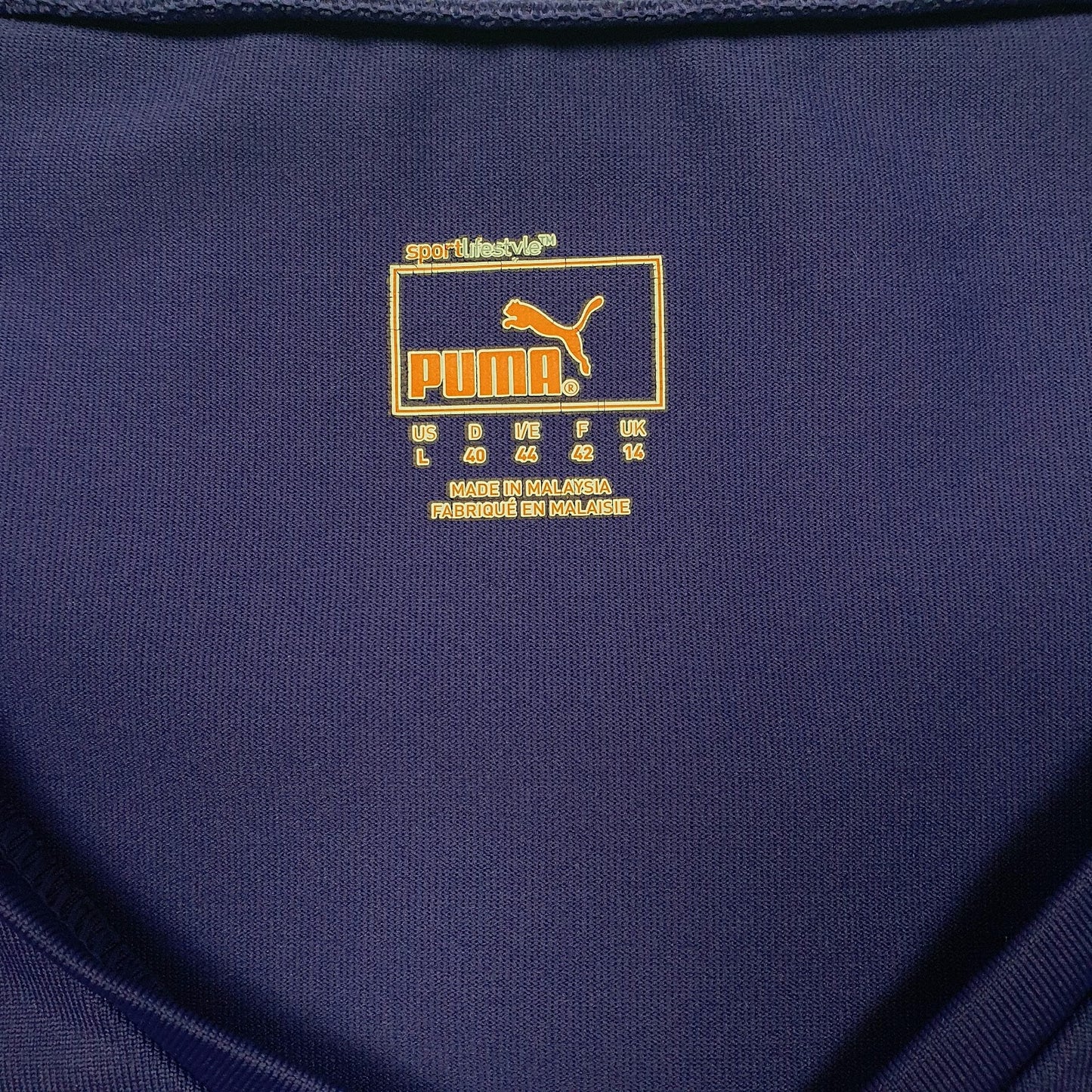 Womens Purple Puma Active Wear  T Shirt