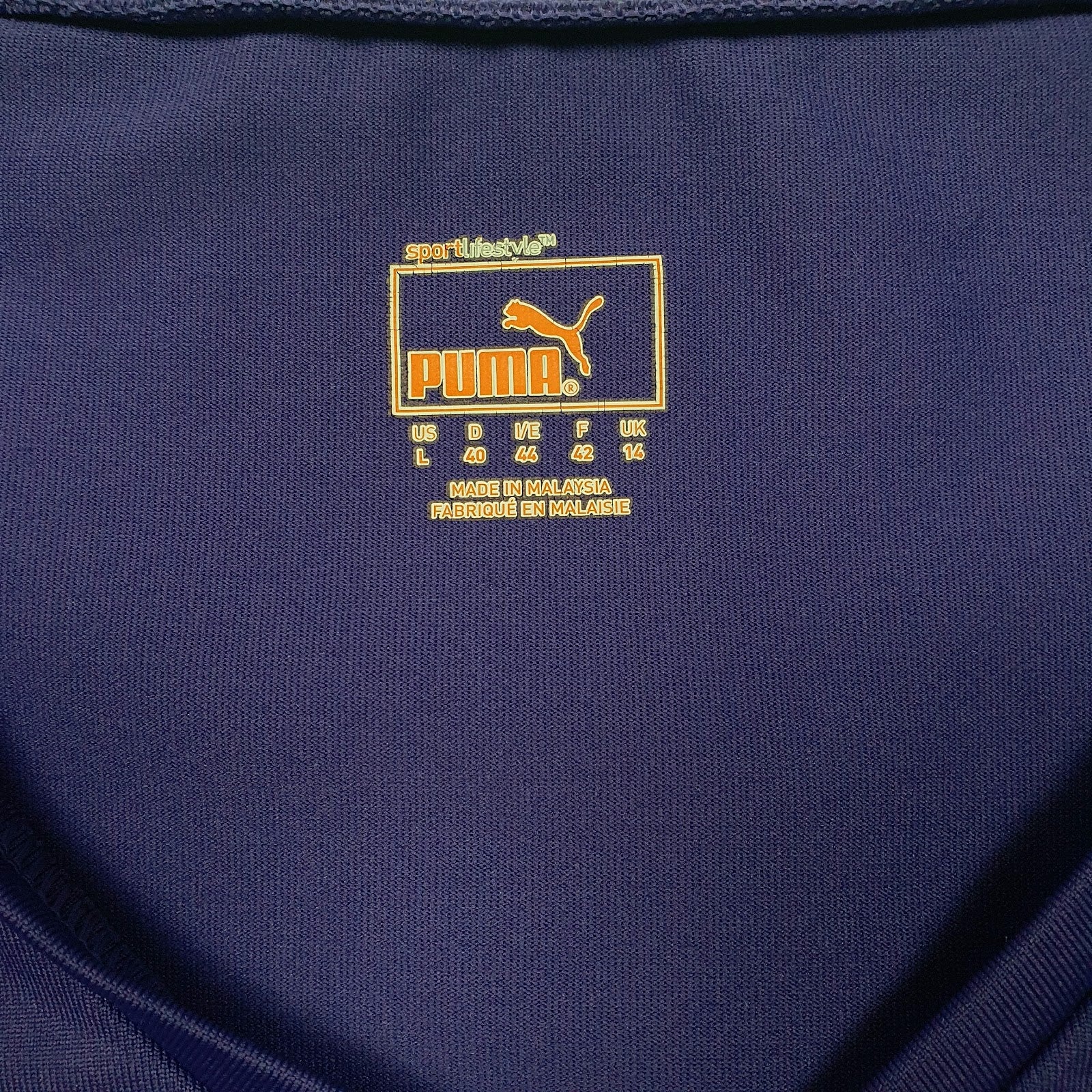 Womens Purple Puma Active Wear  T Shirt