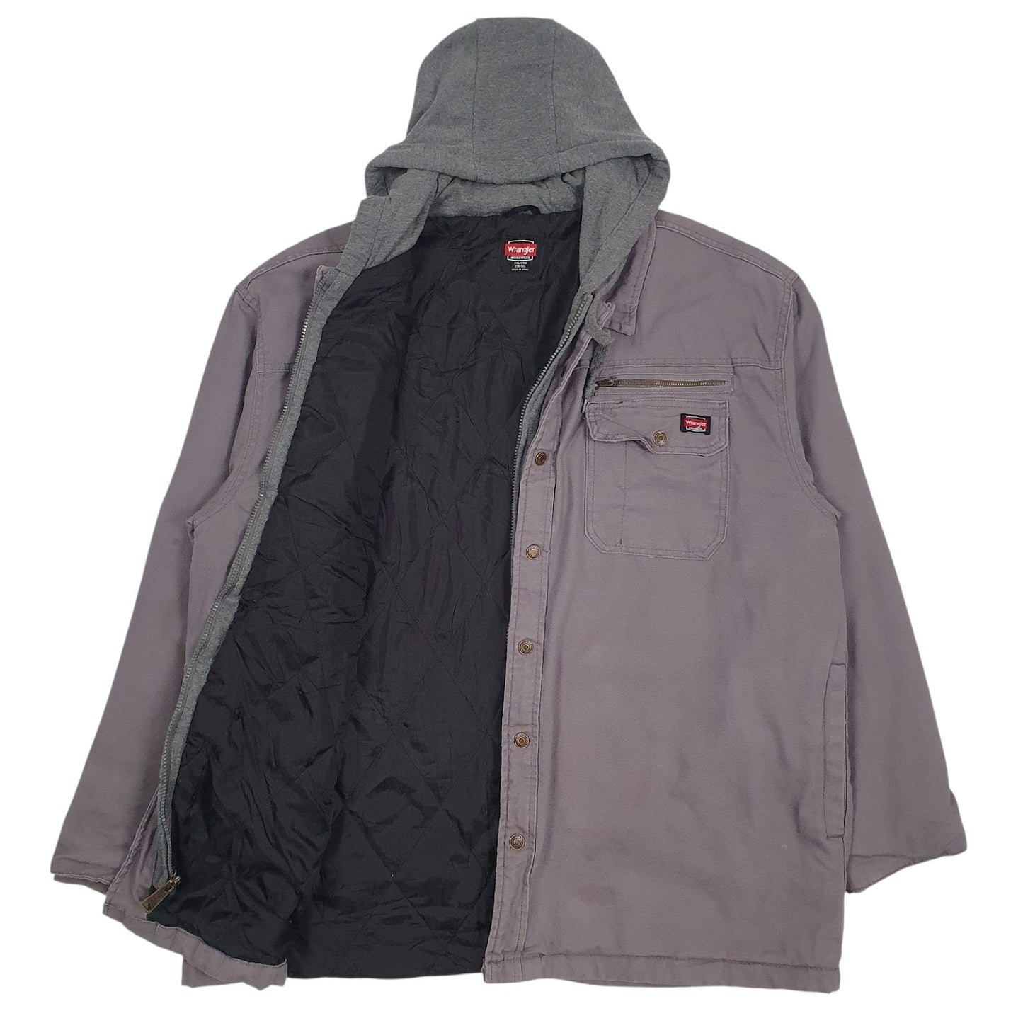 Mens Grey Wrangler   Coat