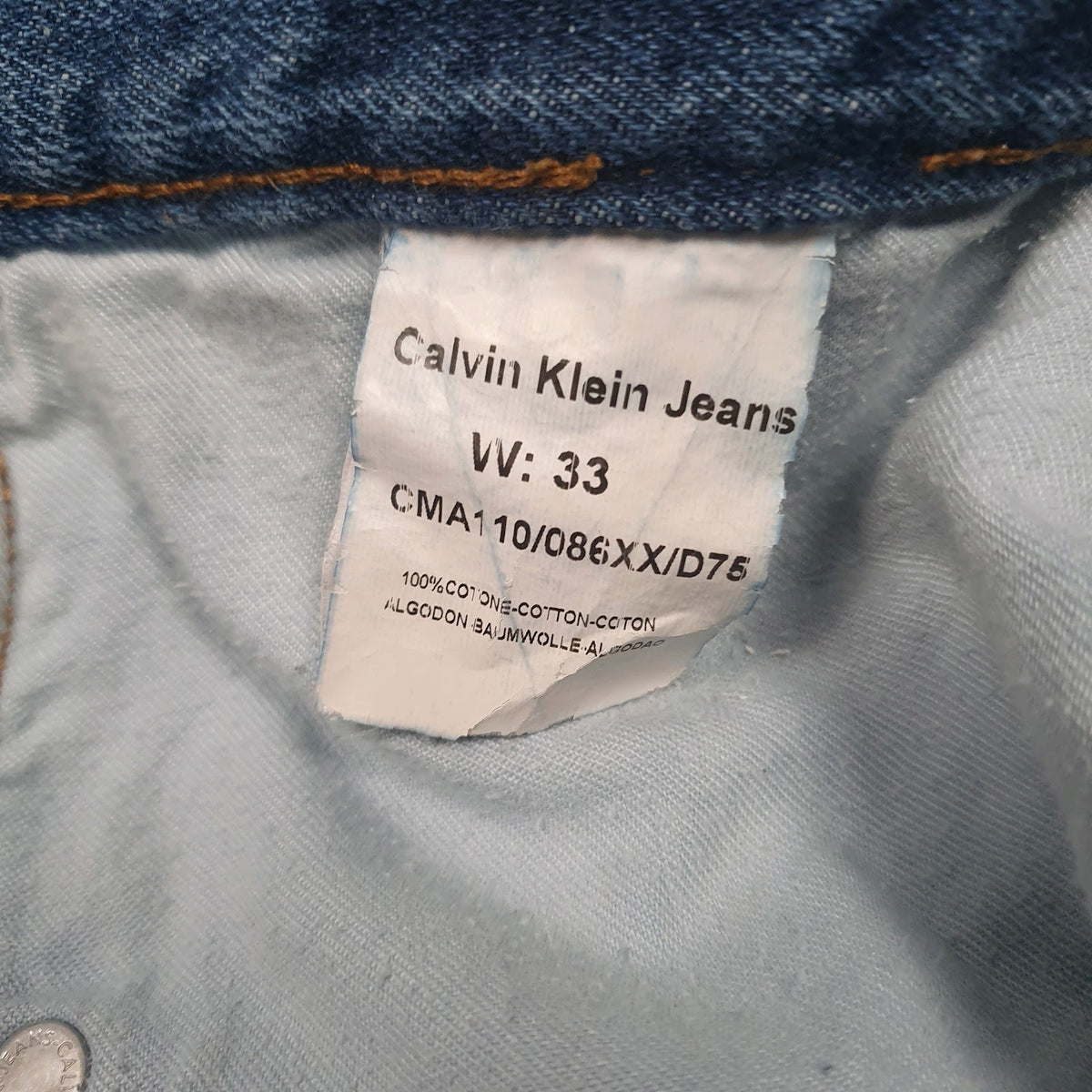 Mens Blue Calvin Klein   Jeans
