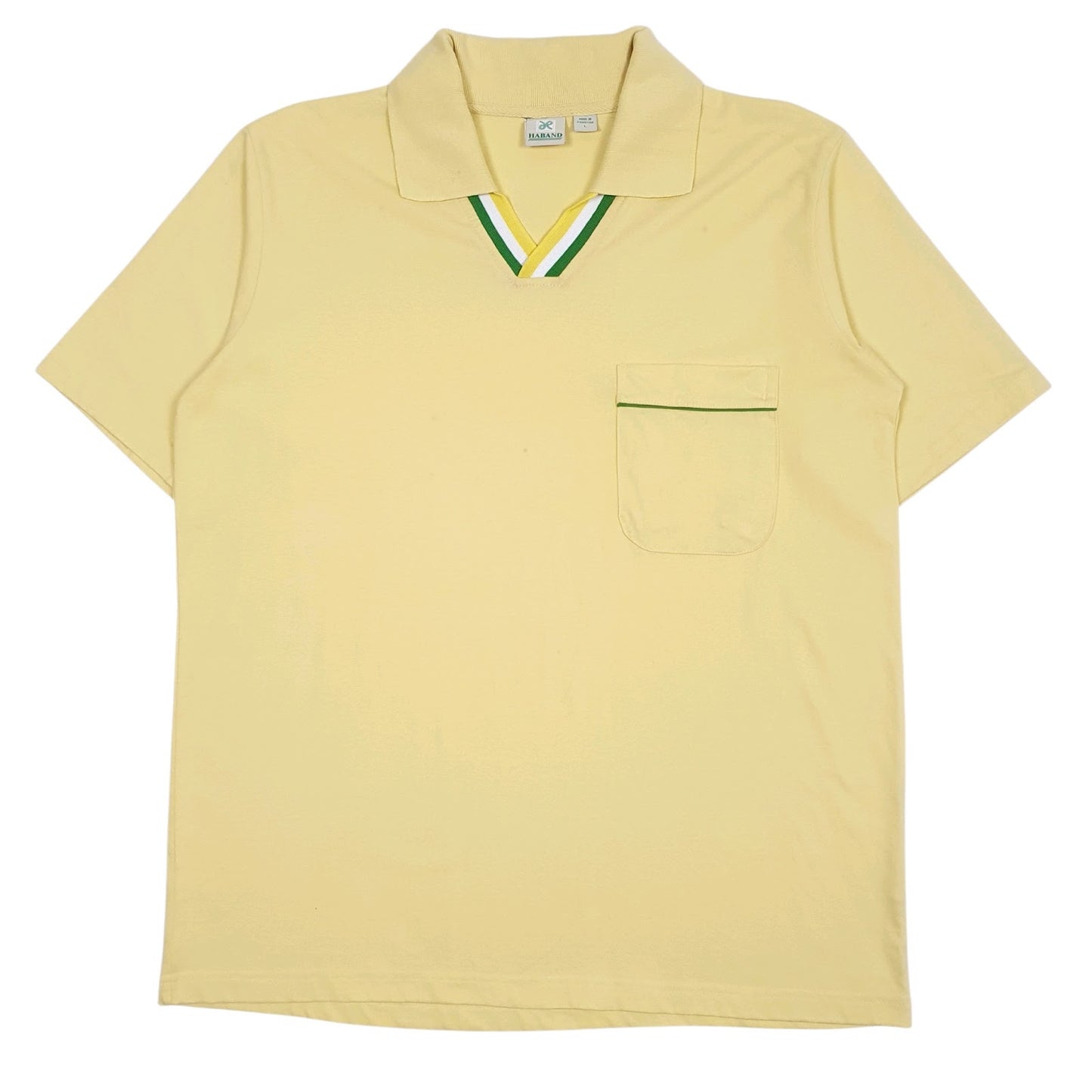 Mens Yellow Haband  Short Sleeve T Shirt