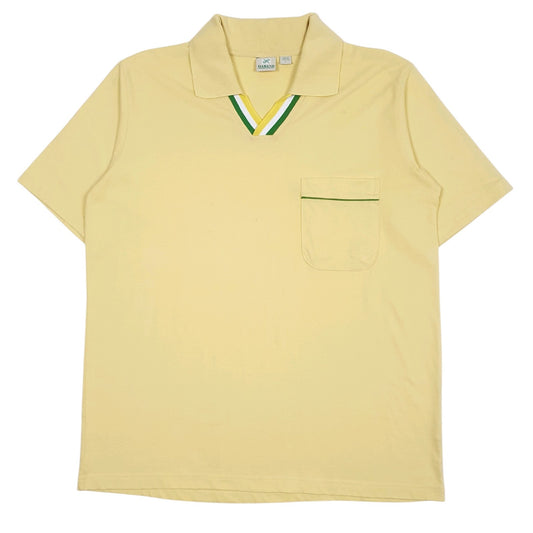 Mens Yellow Haband  Short Sleeve T Shirt