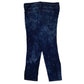 Womens Blue Bandolino Embroidered Capri  Jeans