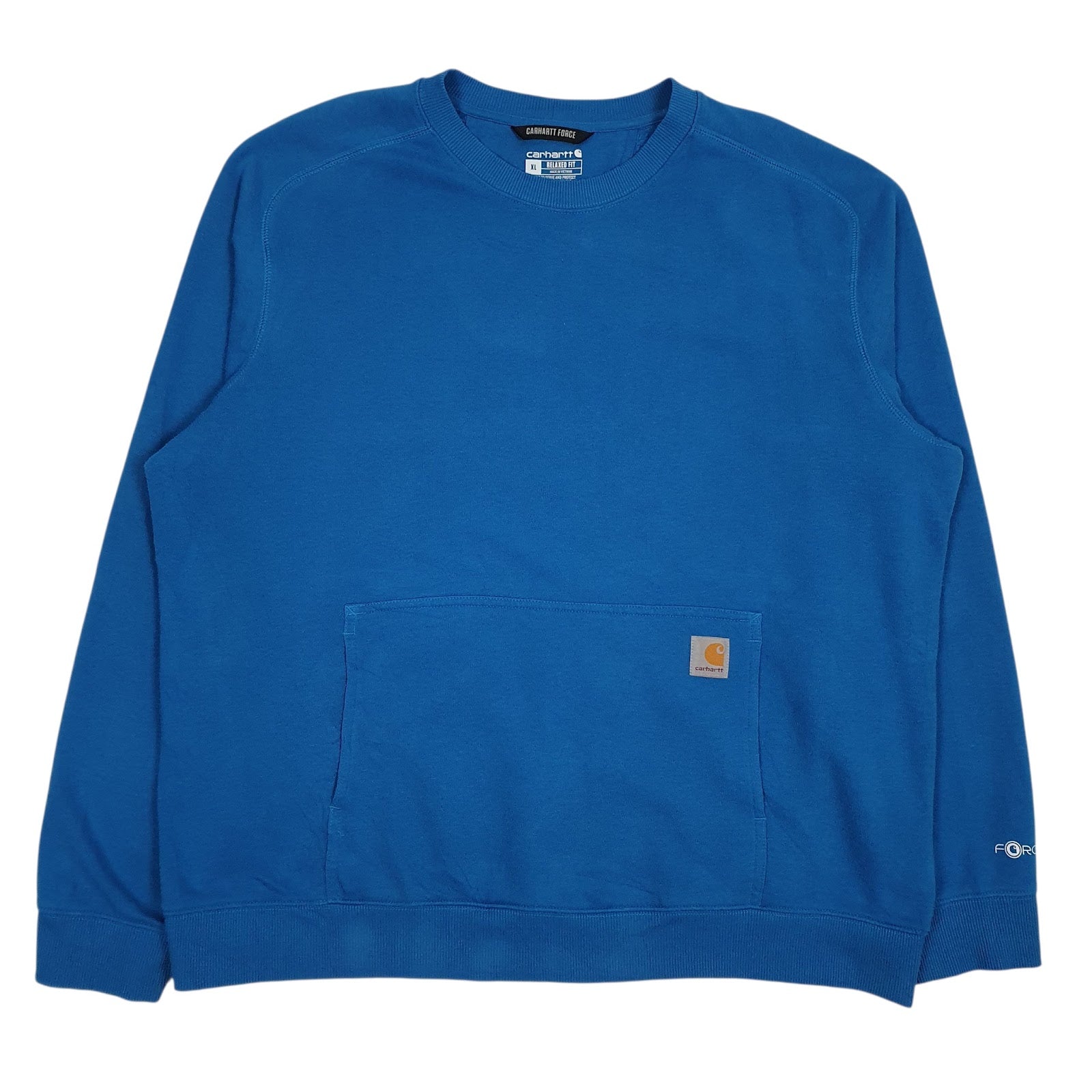 Mens Blue Carhartt  Crewneck Jumper