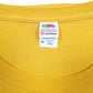Mens Yellow Fruit Of The Loom Mount Mercy Mustangs  T Shirt