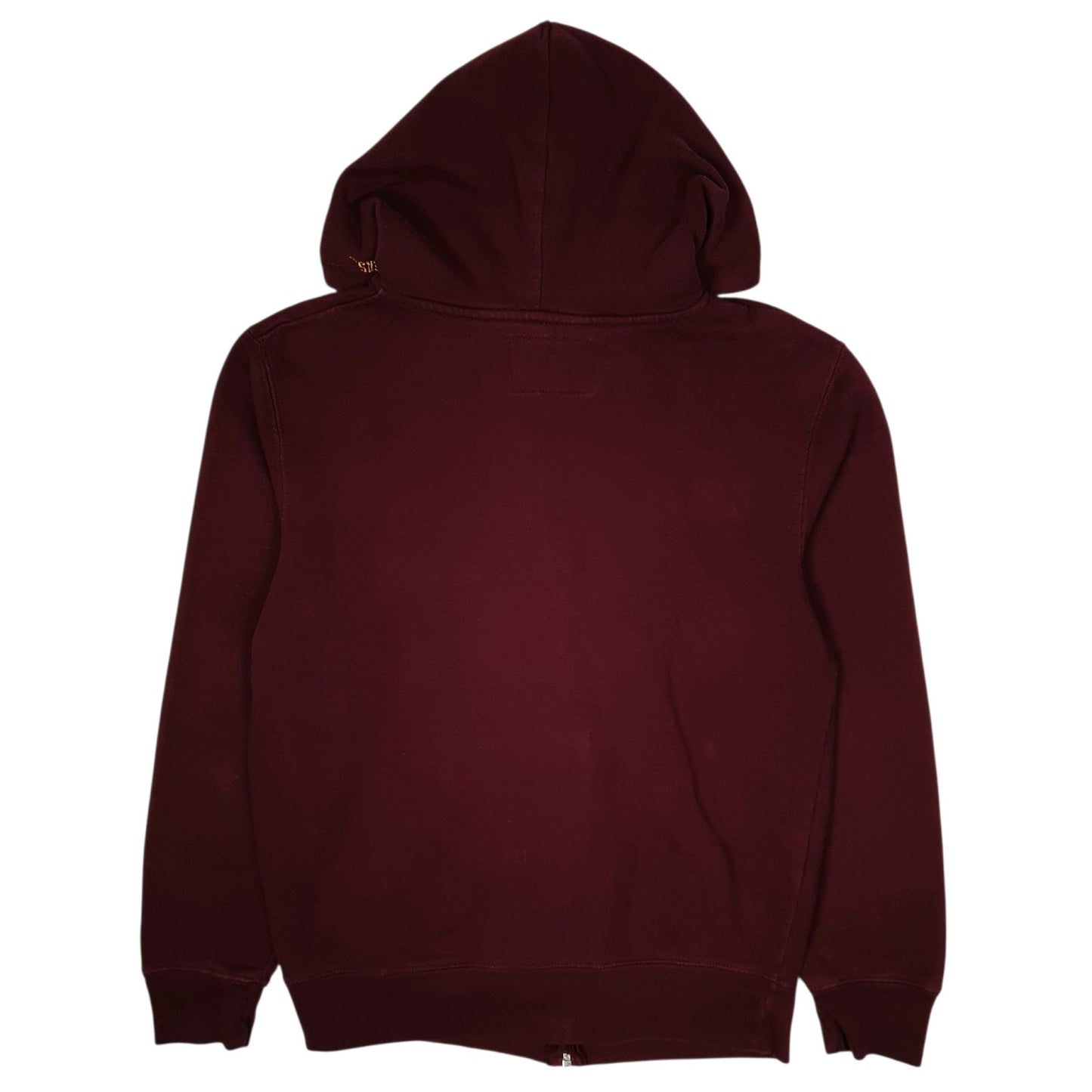 Mens Burgundy J.America Minnesota Hoodie Full Zip Jumper