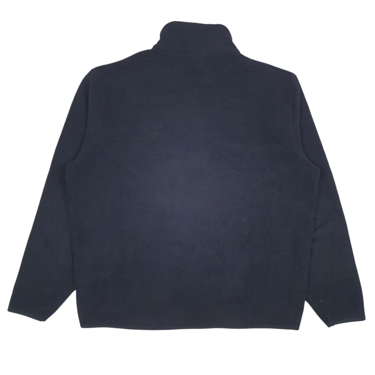 Mens Black Nautica  Quarter Zip Jumper