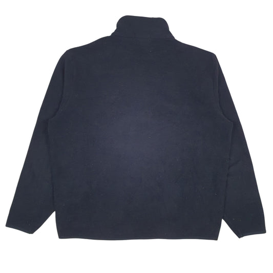 Mens Black Nautica  Quarter Zip Jumper