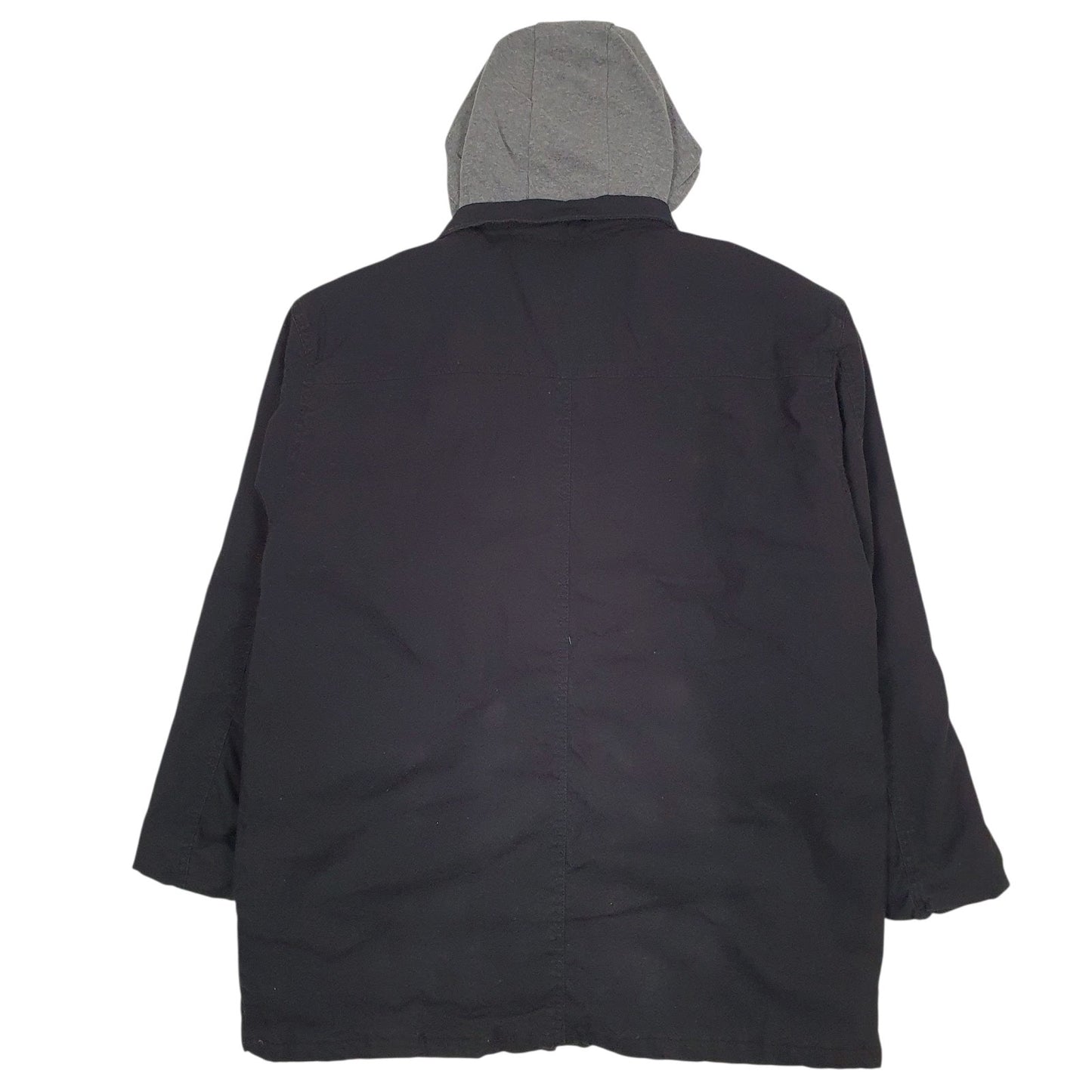 Mens Black Wrangler Padded  Coat