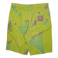Mens Green Zip Code Jeans Vintage 00s  Shorts