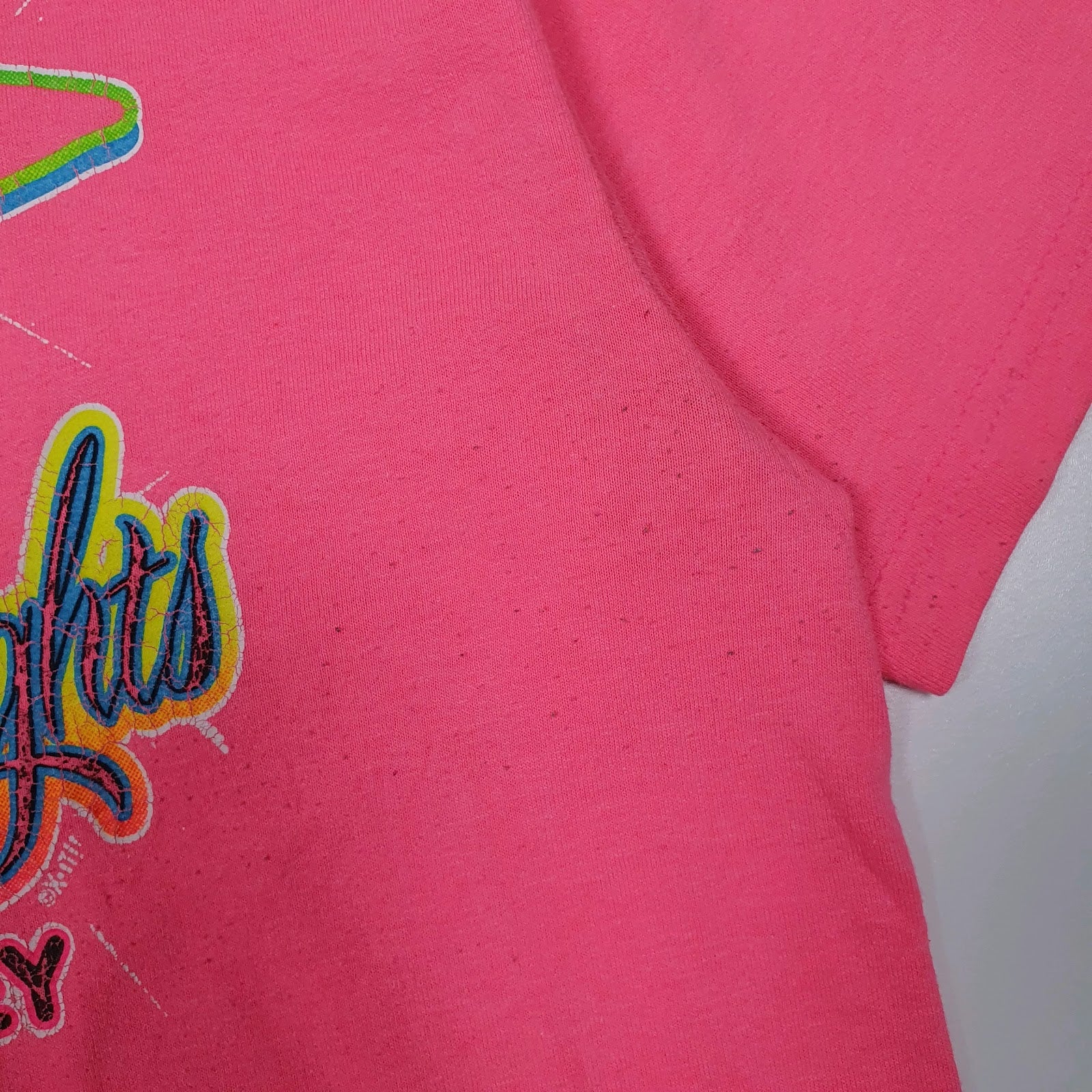 Mens Pink Jerzees New Jersey  T Shirt