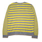 Mens Yellow Fila  Crewneck Jumper