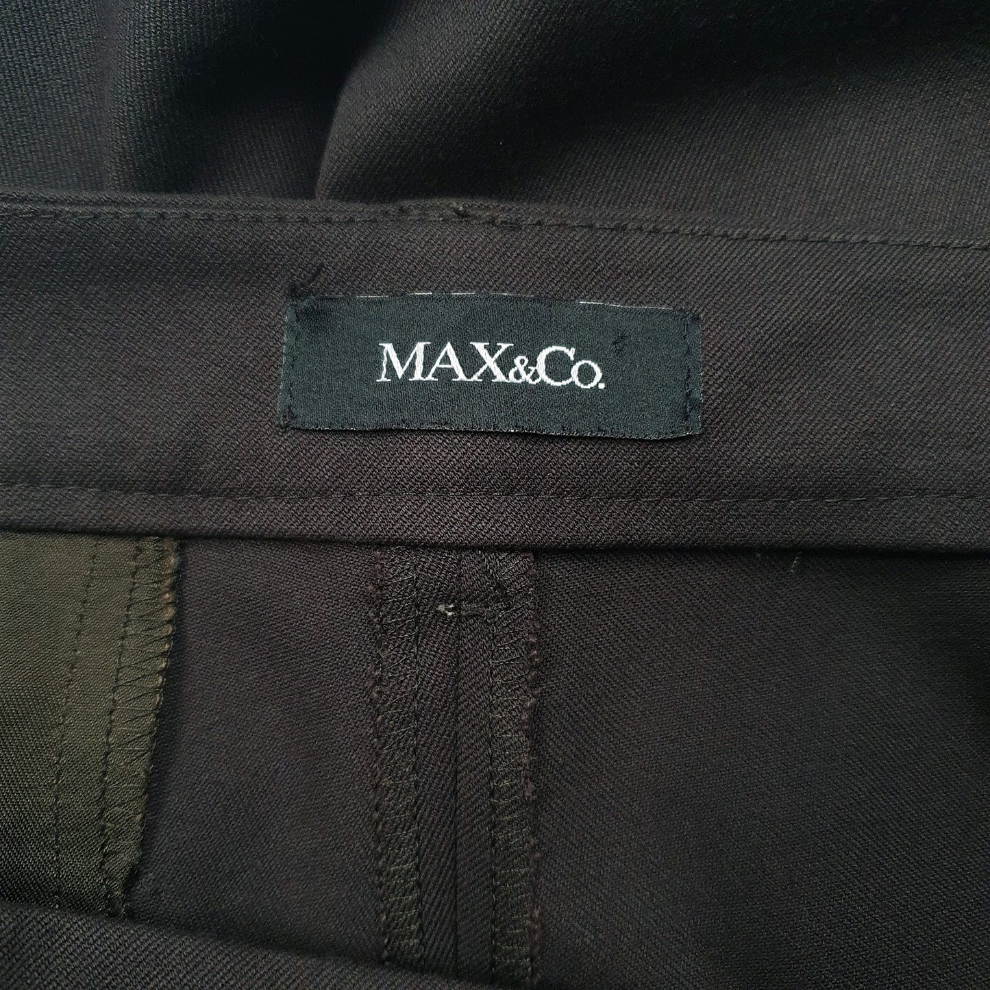 Womens Grey Max & Co   Trousers